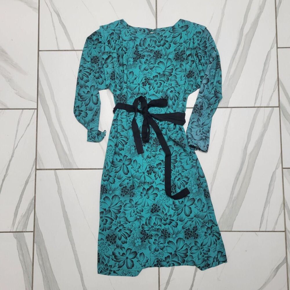 Unbranded Women's Blue and Green Dress